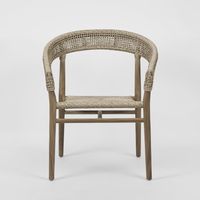 Cove Teak & Synthetic Dining Chair Natural -Outdoor