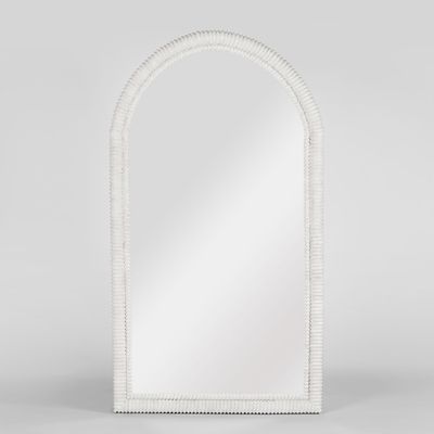 Cloverley Floor Mirror White