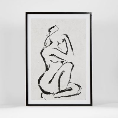 Female Silohuette Wall Art B