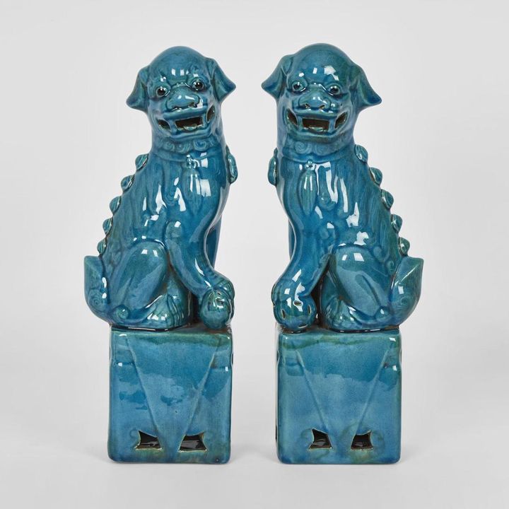 Foo Dogs Pair Large