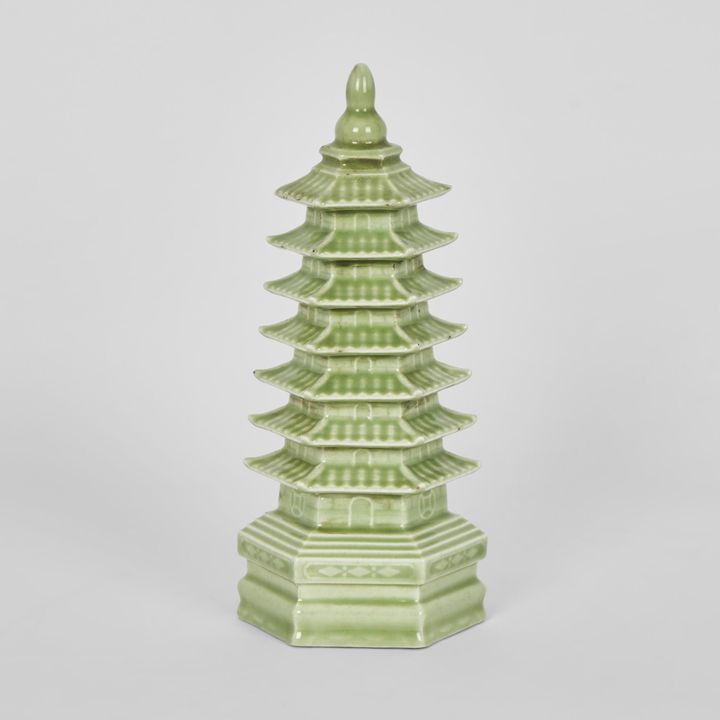 Pagoda Statue Jade