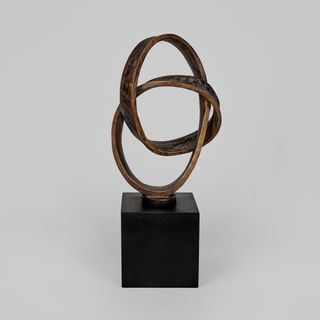 Warner Abstract Sculpture Bronze