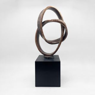 Warner Abstract Sculpture Bronze