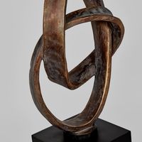 Warner Abstract Sculpture Bronze