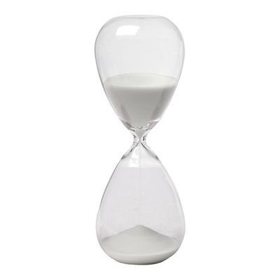 Tempus Sand Hourglass White