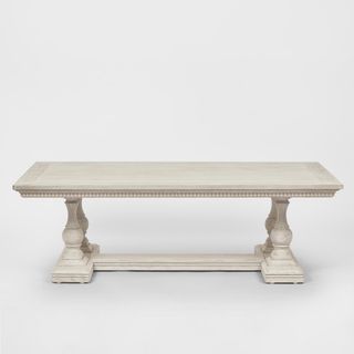 Ville Oak Coffee Table White