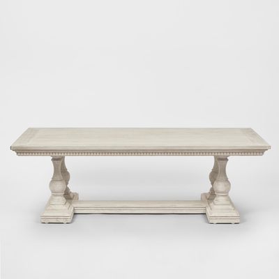 Ville Oak Coffee Table White