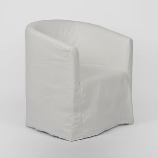 Ville Carver Chair with White Color