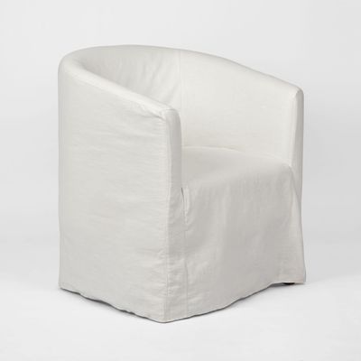 Ville Carver Chair with White Color