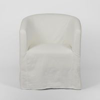 Ville Carver Chair with White Color