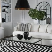 Fossil Tall Vase Black