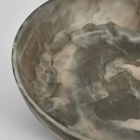 HALO Swirl Resin Serving Bowl Large Coca