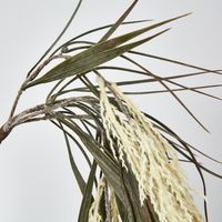 Ivory White Hanging Wheat Bush