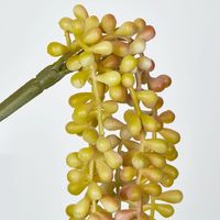 Hanging Pearl Necklace Vine Yellow 73cm