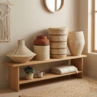 Merapi Woven Basket Natural