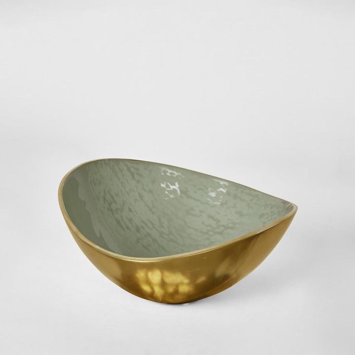 Elsa Curved Bowl Mint Gloss Medium