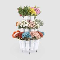 Bucket Stand 24 Bucket White