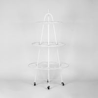 Bucket Stand 24 Bucket White