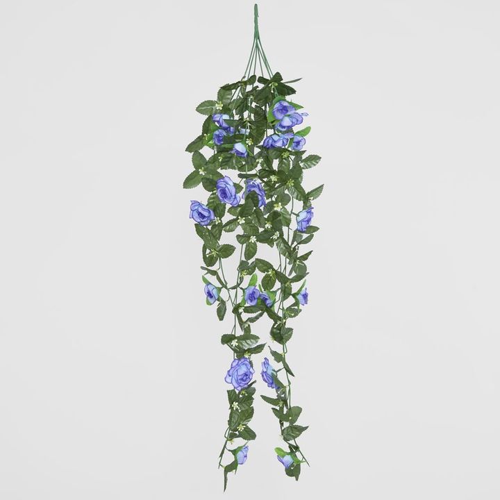 Hanging Rose Bush Blue
