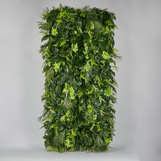 Tropical Green Leaf Greenery Wall