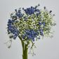 Blue Gyp Bush Bouquet