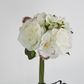White Rose Hydrangea and Cymbidium Orchid bouquet