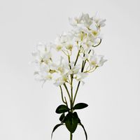 83cm White Bougainvillea Branch