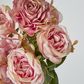 Pink Rose Hydrangea Bouquet