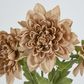 Light Brown Chrysanthemum Spray x 3