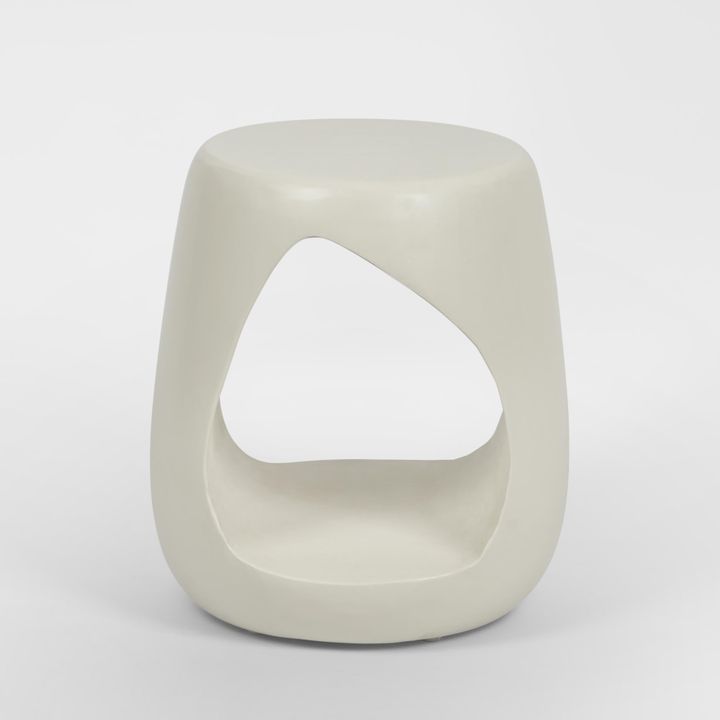 Cava Side Table White