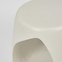 Cava Side Table White