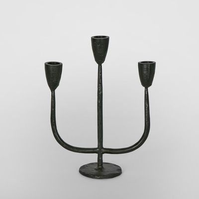 Jasper Candle Stand Black