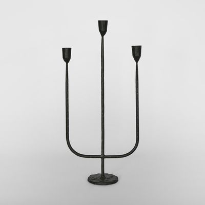 James Candle Stand Black