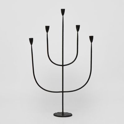 Joshua Candle Stand Black