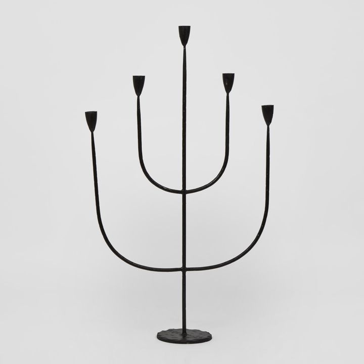 Joshua Candle Stand Black