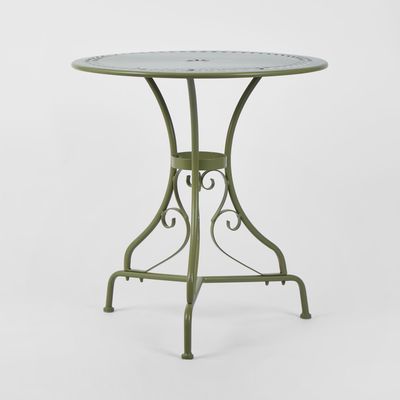 Annabel Round Table 70cm Green -Outdoor