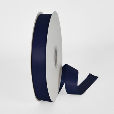 Ultramarine Double Sided Satin Ribbon 25mm 100yards - P370