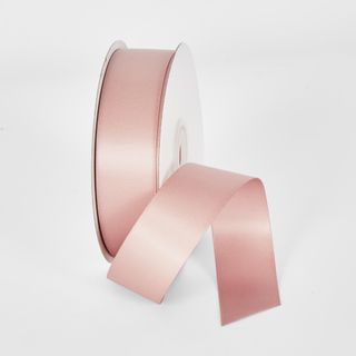 Rose Pink 22.86m - 25mm Double Sided Satin Ribbon P167