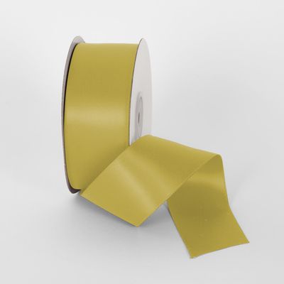 lemon 22.86m -38mm Double Sided Satin Ribbon  P728