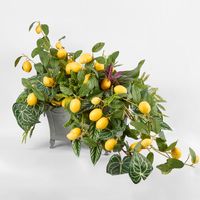 Lemon Stem With Fruits 98cm