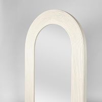 MRD Uli Floor Mirror Ecru