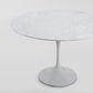 Aurora Oval Dining Table Marble White 200cm