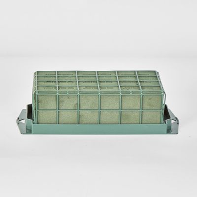 Caged Oasis Floral Foam attached to plastic base