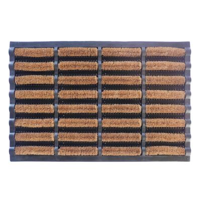 Brunswick Coir & Rubber Doormat/Boot Scraper Large 60x90