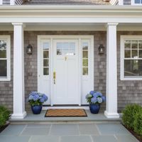 Trellis Coir & Rubber Doormat Large 60x90