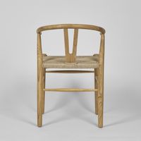 Arc Wishbone Chair Natural