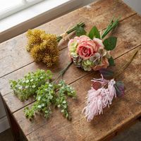 Pine Berry Bunch 20cm Green