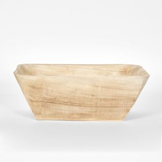 Wooden Square Bowl