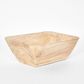 Wooden Square Bowl