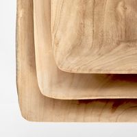 Wooden Square Trays  Set3